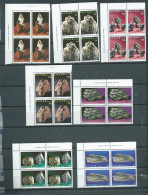 Grèce Yvert Série N°1404 / 1410 **  7 Valeurs Neuves Sans Charnière En Bloc De 4 - AI 35201 - Unused Stamps