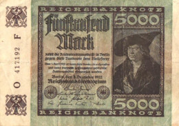 Germany:5000 Mark 1922 - 5.000 Mark