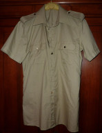 CAMICIA MANICA CORTA - ESERCITO ITALIANO - Usata - Italian Army Summer Shirt (60) - Uniforms