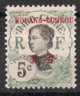 KOUANG TCHEOU Timbre-poste N°21(*) Neuf Sans Gomme TB Cote 3€00 - Unused Stamps
