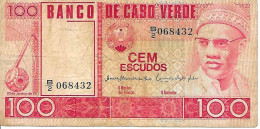 CAP VERT - 100 Escudos (54) - 20/1/1977 - Cap Verde