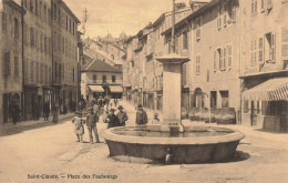 St Claude * Place Des Faubourgs * Commerces Magasins * Villageois - Saint Claude