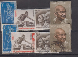 INDIA - 1969 - GANDHI SET OF 4 MNH & FINE USED  - Nuovi