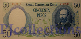 CHILE 50 PESOS 1976 PICK 151a UNC - Cile