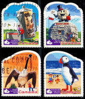 Canada (Scott No.2398a-d - Attraction Touristiques / Road Side Attraction) (o) Set Of 4 - Usados