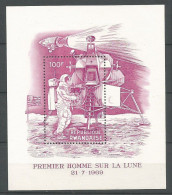 Rwanda COB LX308A Feuillet De Luxe MNH / ** 1969 Espace Space - Unused Stamps