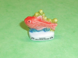 Delcampe - Fèves / Fève / Animaux / LOGO ATLAS : Poisson Balayeur Cuivré  T205 - Tiere