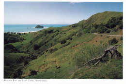 1 AK New Zealand * Anaura Bay Am East Cape (mit Der Vorgelagerten Insel Mitre Rocks) Auf Der Nordinsel * - Nouvelle-Zélande