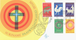 SURINAM. FDC. EASTER. 1971 - Suriname