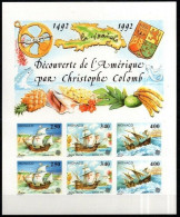 Monaco Yvert Bloc 57a Non-Dentelé Imperforated NSC / MNH / ** 1992 Europa Colomb Cote: 350,00€ - 1992