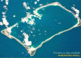 1 AK Tuvalu * Blick Auf Das Nukufetau Atoll - Luftbildaufnahme * - Tuvalu