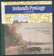Irlande 1990-93 Mi. MH 18, 21 Carnet 100% Neuf ** Art, Peintures, Culture - Markenheftchen