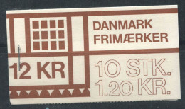 Danemark 1978 Mi. 665 Carnet 100% Neuf ** 120 O, RÉGIONS - Carnets