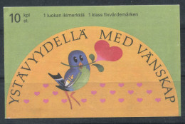 Finlande 1993 Mi. MH 32 Carnet 100% Neuf ** Fleurs, Oiseaux, Cœur - Markenheftchen
