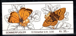 Norvège 1994 Mi. MH 22 Carnet 100% Papillons Neuf ** - Markenheftchen