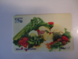 THAILAND USED   CARDS PIN 108  FRUITS - Alimentazioni