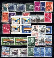 Suède 1965-67 Oblitéré 100% Personnalité, Paysages, Faune - Used Stamps