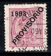 Portugal 1893 Mi. 90 Oblitéré 100% 25 R, Provisorium Surimprimé - Used Stamps