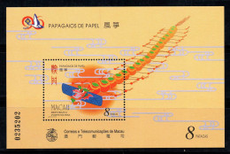 Macao 1996 Mi. Bl. 40 Bloc Feuillet 100% Neuf ** Cerf-volant En Papier - Blocs-feuillets