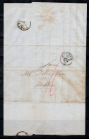 Suisse 1861 Enveloppe 100% Précurseurs Zurich, WOHLEN, 22 Juin - ...-1845 Voorlopers