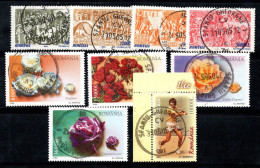 Roumanie 2004 Mi. 5870-5878 Oblitéré 100% Histoire, Roses, Nastase - Oblitérés