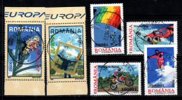 Roumanie 2003 Mi. 5735-5736 Oblitéré 100% 5760-5763, Europe Cept, Sport - Usati