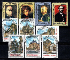 Roumanie 2003 Mi. 5712-5721 Oblitéré 100% Personnalité, Bucarest - Used Stamps