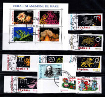 Roumanie 2001 Mi. 5628-5640 Oblitéré 100% Coraux, Zodiaque, Saint-Valentin - Used Stamps