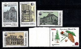 Roumanie 2000 Mi. 5519-5523 Neuf ** 100% Bucarest, Monuments - Unused Stamps