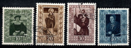 Liechtenstein 1953 Mi. 311-314 Oblitéré 100% Peintures, Art - Usados