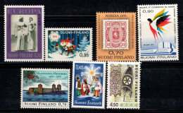 Finlande 1974-76 Neuf ** 100% Cept, Noël, Château, KSZE - Ungebraucht