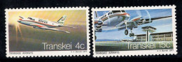 Transkei 1977 Mi. 22-23 Neuf ** 100% Aéronef - Transkei