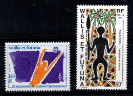 Wallis Et Futuna 1991 Mi. 604-605 Neuf ** 100% Amnistie, Tradition - Unused Stamps