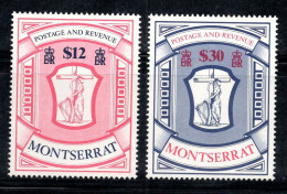 Montserrat 1983 Mi. 511-512 Neuf ** 100% Armoiries - Montserrat