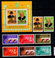 Montserrat 1974 Mi. Bl. 5, 305, 317 Bloc Feuillet 100% Neuf ** UPU, Churchill - Montserrat