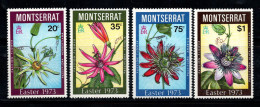 Montserrat 1973 Mi. 287-290 Neuf ** 100% Fleurs, Pâques - Montserrat
