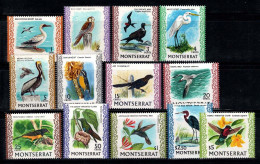 Montserrat 1970 Mi. 230-242 Neuf ** 100% Oiseaux - Montserrat