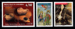Andorre Français 2000-2008 Neuf ** 100% Art, Culture - Unused Stamps