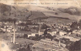 Amplepuis - Les Usines St La Quarantaine Gel.1921 - Amplepuis