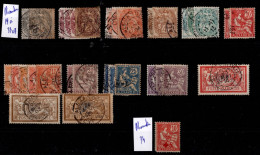 Alexandrie - E,tre 19 Et 30 +34 Oblitérés Avec Nuances Et Belles Oblitérations - Used Stamps