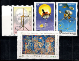 Hongrie 1991 Neuf ** 100% Vol Spatial,Tapisserie,Pendule De Torsion - Unused Stamps