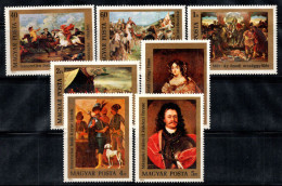 Hongrie 1976 Mi. 3108-14 A Neuf ** 100% Peinture, Prince Ràkòczi II... - Unused Stamps