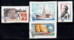 Territoire Antarctique TAAF Français 1992 Mi. 293-96 Oblitéré 100% Navires, Officier... - Used Stamps