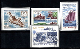 Territoire Antarctique TAAF Français 1987-88 Mi. 228-29,237-38 Oblitéré 100% Poste Aérienne L'île Aux Pingouins... - Used Stamps