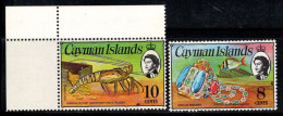 Îles Caïmanes 1974 Mi. 336,349 Neuf ** 100% Crevettes, Bijoux,8 C,10 C - Cayman Islands