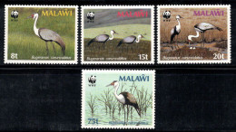 Malawi 1987 Mi. 477-80 Neuf ** 100% Grue Caruncolata - Malawi (1964-...)