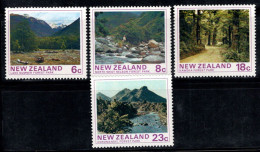 Nouvelle-Zélande 1975 Mi. 657-60 Neuf ** 100% Écologie,Parcs Forestiers - Ongebruikt