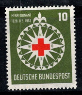 Allemagne Bund 1953 Mi. 164 Neuf ** 100% 10 Pf, Croix-Rouge - Ungebraucht