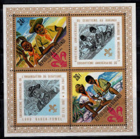 Burundi 1968 Mi. Bl.25 A Bloc Feuillet 100% Poste Aérienne Neuf ** Mouvement Scout - Unused Stamps