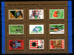 Israël 1988 Mi. Bl. 38 Bloc Feuillet 100% Neuf ** Exposition - Blokken & Velletjes